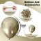 30Pcs Champagne Gold Metallic Party Balloons Golden Helium Latex Balloon